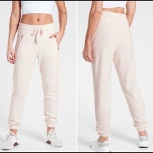 Athleta Bounce Back Jogger Pearl White Cream NWT